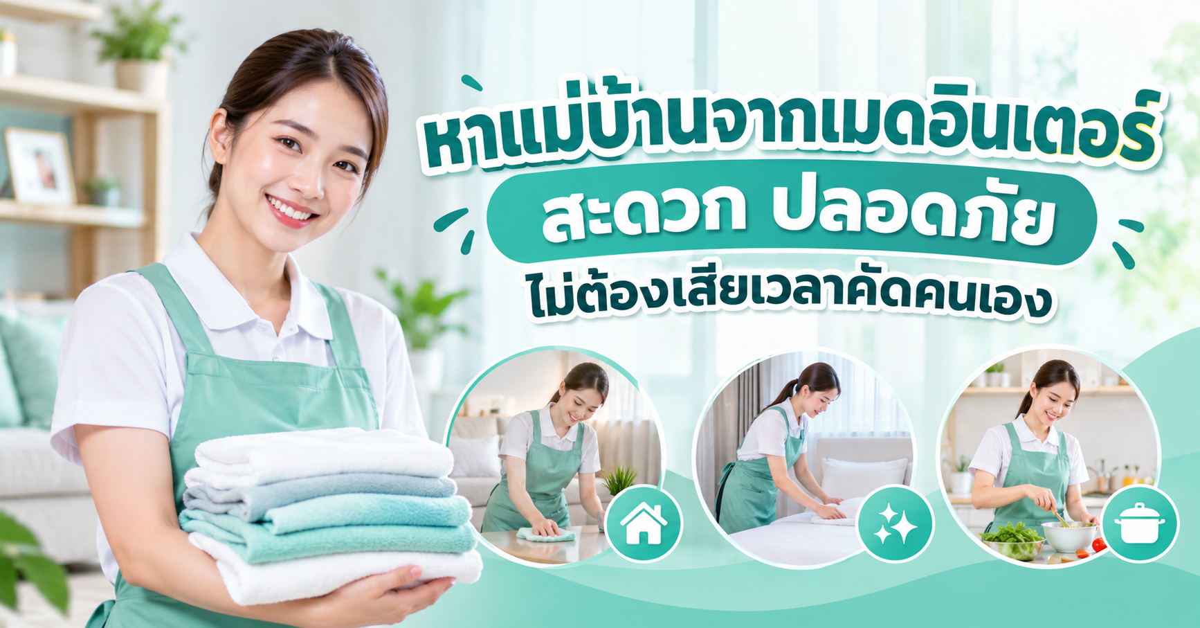 หาแม่บ้าน
